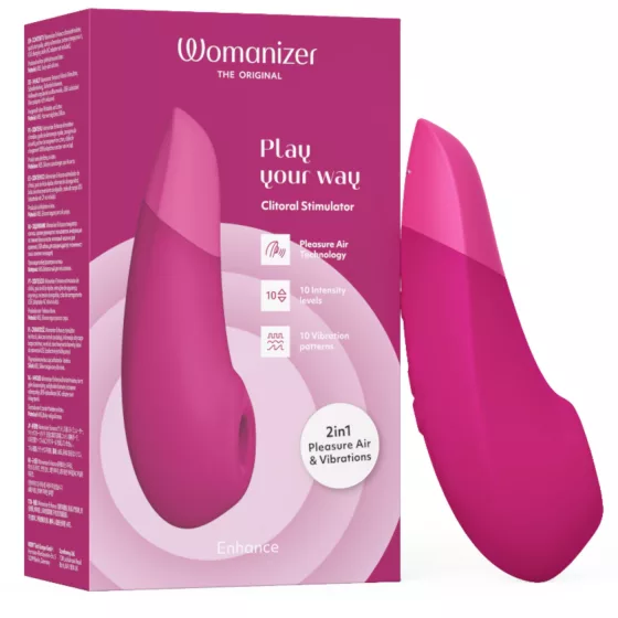 Womanizer Enhance - Airwave Clitoral Stimulator (Pink)