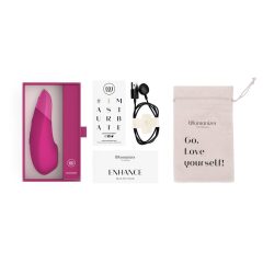 Womanizer Enhance - Air Pulse Clitoral Stimulator (Pink)