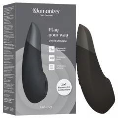 Womanizer Enhance - Air Wave Clitoral Stimulator (Black)