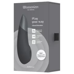 Womanizer Enhance - Air Wave Clitoral Stimulator (Black)