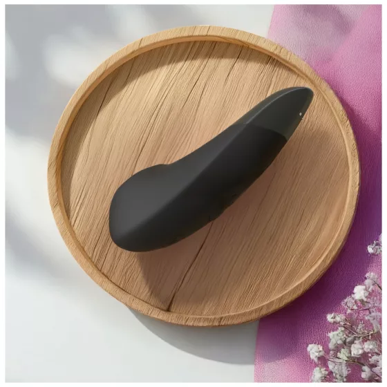 Womanizer Enhance 2-in-1 air‑pulse clitoral stimulator + vibrator (black)