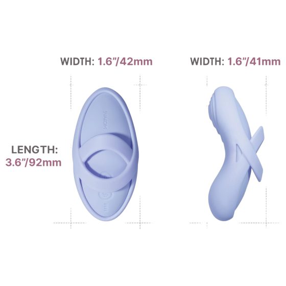 Svakom Echo 2 - Smart Finger Vibrator (Purple)