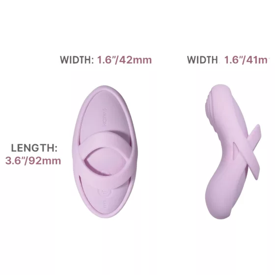 Svakom Echo 2 - Smart Finger Vibrator (Pink)