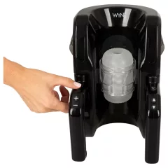 WYNE 10 - Automated Pleasure Device with Grip (Black)