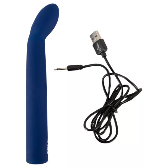 Smile - Curved G-Spot Vibrator (Blue)