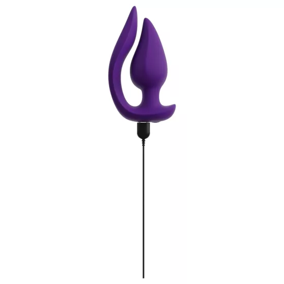 Smile - 2in1 Anal Vibrator and Clitoral Stimulator (Purple)