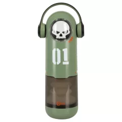 Rebel Skull - thrusting and vibrating masturbator (green)