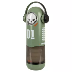 Rebel Skull - thrusting and vibrating masturbator (green)