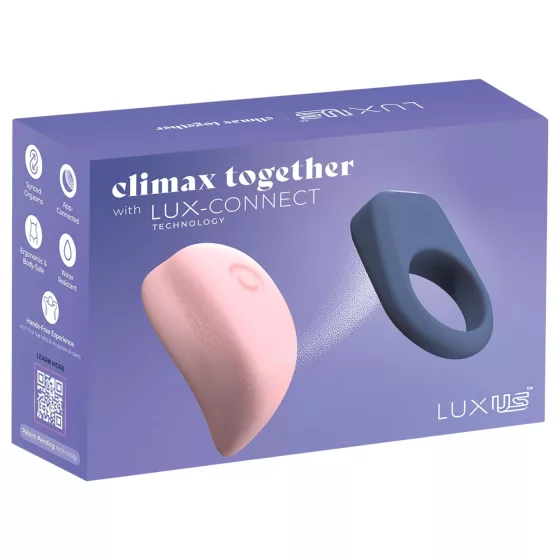 LUXUS Climax Together by Kiiroo - magnetic, app-controlled couples’ vibrator set
