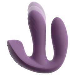   Beau Coeur Mireva - Triple Arm Remote-Controlled Vibrator (Purple)