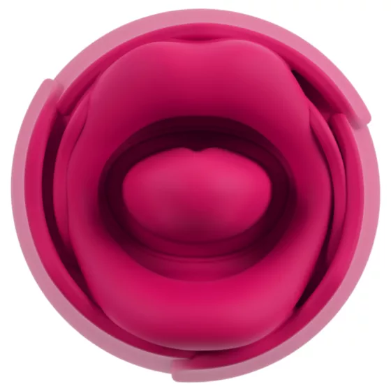 You2Toys Oral Fun - tongue clitoral vibrator (pink)