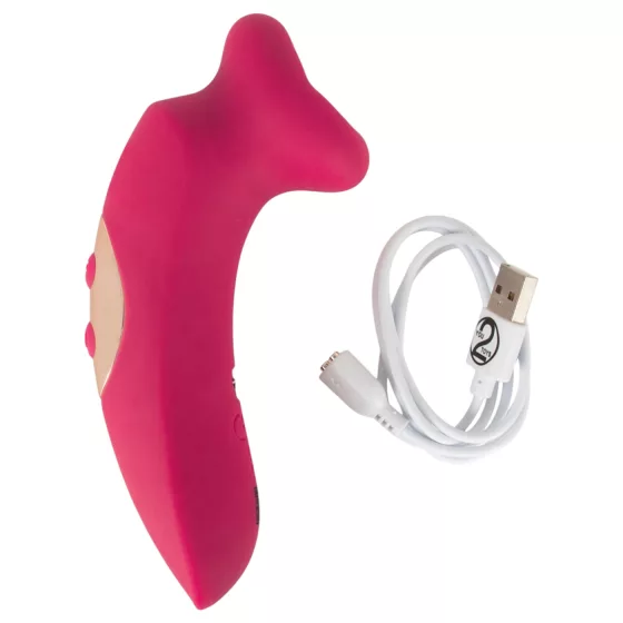 You2Toys Oral Fun - Suction and Licking Clitoral Stimulator (Pink)