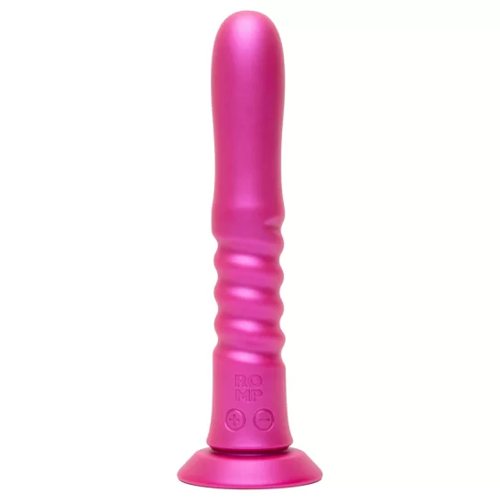ROMP Jiggle - thrusting vibrator with suction cup (pink)