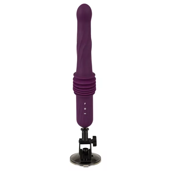 You2Toys - Remote-Controlled Heated Thrusting Vibrator (Purple)
