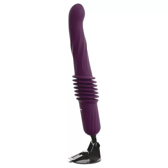 You2Toys - Remote-Controlled Heated Thrusting Vibrator (Purple)