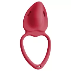 You2Toys - wearable vibrating clitoral stimulator (red)