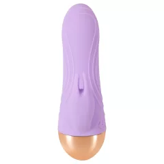   Cuties - rechargeable, waterproof mini clitoral arm vibrator (purple)