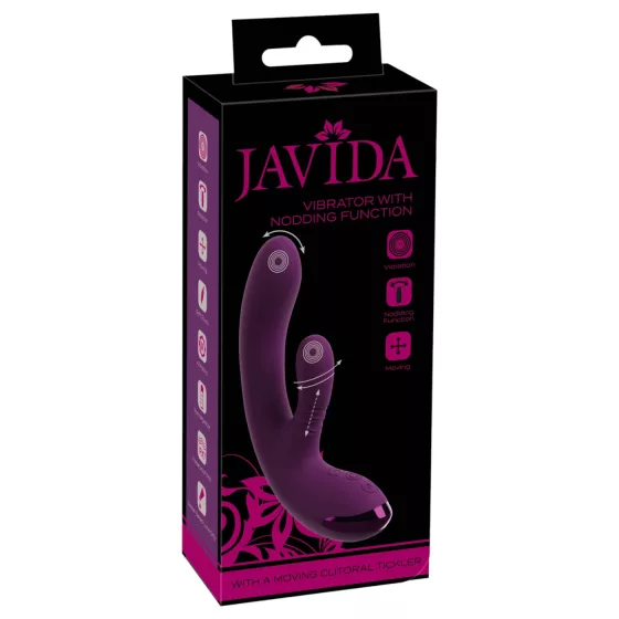 Javida - bunny G-spot and clitoral vibrator (purple)
