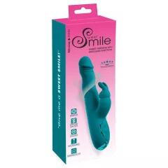 Sweet Smile - rabbit vibrator with wave motion (blue)