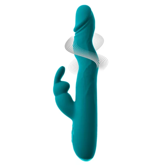 Sweet Smile - rabbit vibrator with wave motion (blue)