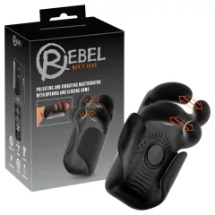 Rebel - pulsing, vibrating masturbator (black)