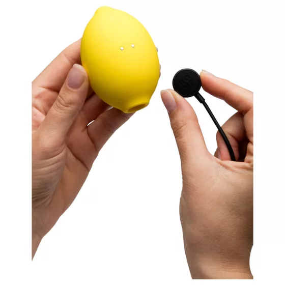 Romp Lemon Crush - air‑pulse clitoral stimulator (yellow)
