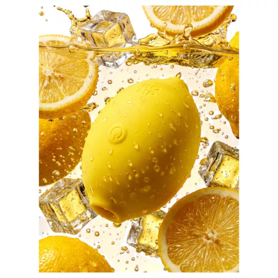 Romp Lemon Crush - air‑pulse clitoral stimulator (yellow)
