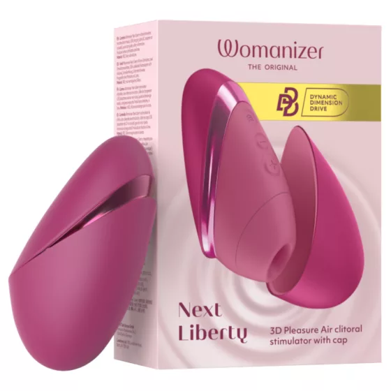 Womanizer Next Liberty - Air-Pulse Clitoral Stimulator (Pink)