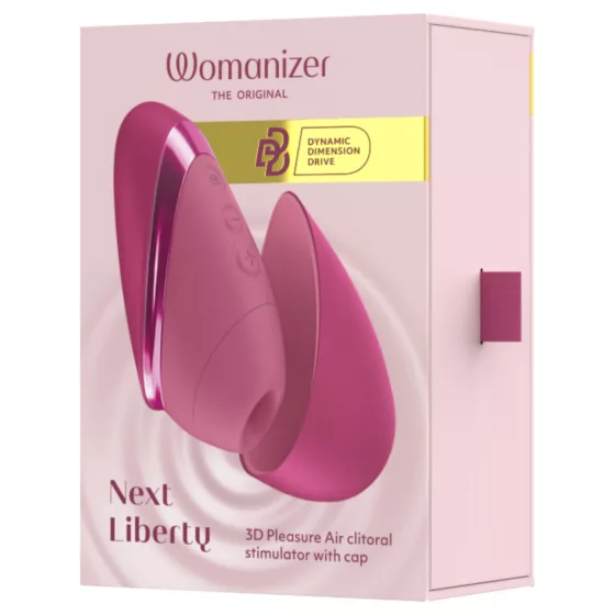 Womanizer Next Liberty - Air-Pulse Clitoral Stimulator (Pink)