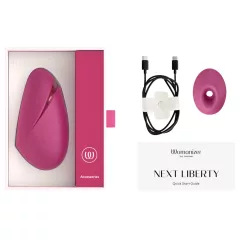   Womanizer Next Liberty - Air-Pulse Clitoral Stimulator (Pink)