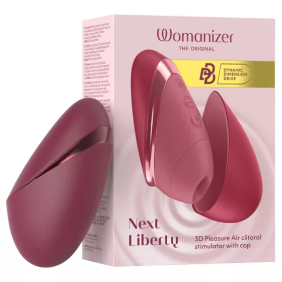 Womanizer Next Liberty - air‑pulse clitoral stimulator (red)