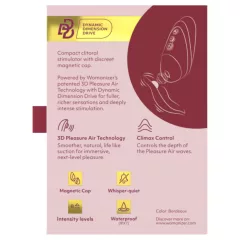   Womanizer Next Liberty - air‑pulse clitoral stimulator (red)