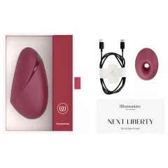   Womanizer Next Liberty - air‑pulse clitoral stimulator (red)