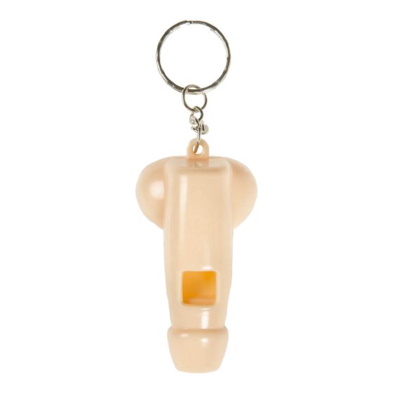 Penny whistle keychain (natural)