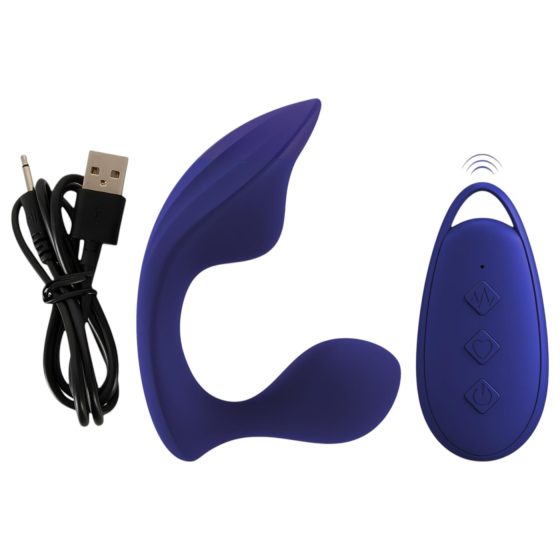 SMILE - Remote Control Blue Panty & Anal Vibrator