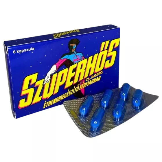 Superhero - Men's Potency Booster Capsules (6 count)