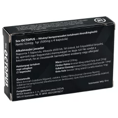 Octopus - Dietary Supplement Capsules for Men (4-Pack)