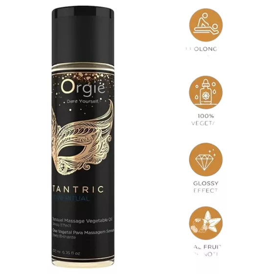 Orgie Tantric Love - Sensual Massage Oil (200ml)