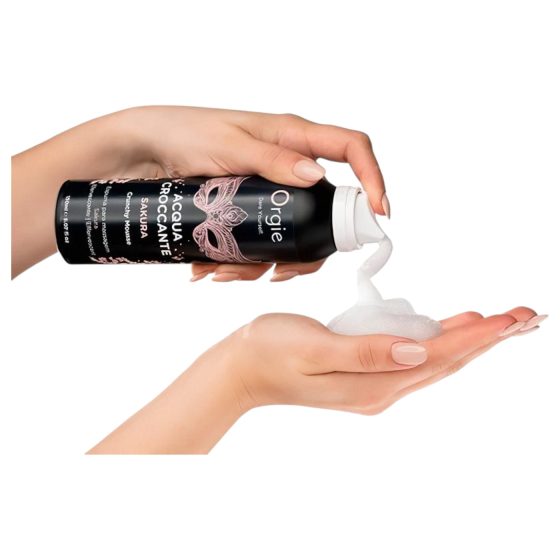 Orgie Acqua Croccante - Cherry Blossom Massage Foam (150ml)