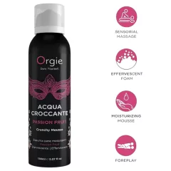 Orgie Acqua Croccante - Passion Fruit Massage Foam (150ml)