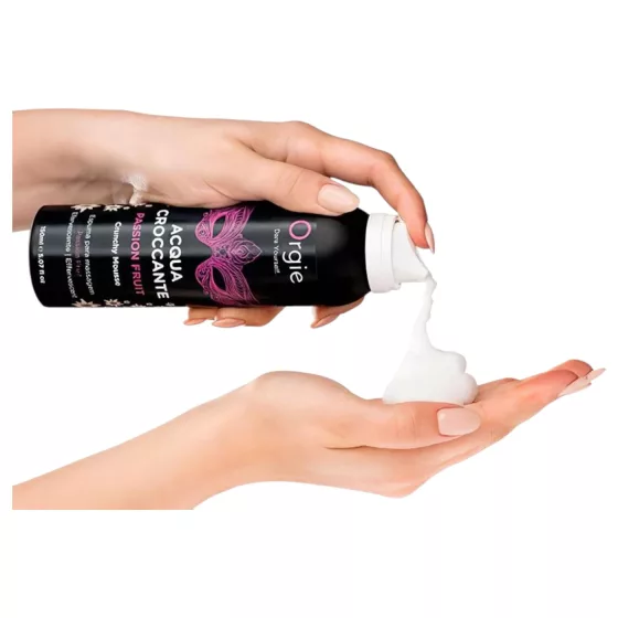 Orgie Acqua Croccante - Passion Fruit Massage Foam (150ml)