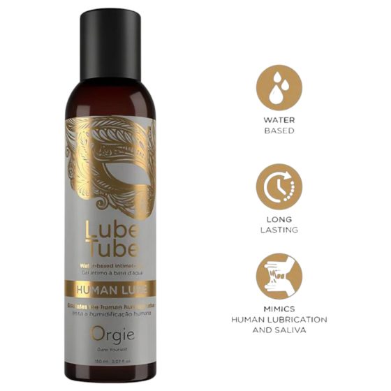 Orgie Lube Tube - Long-Lasting Lubricant Gel (150ml)