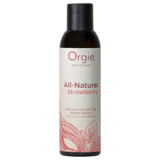 Orgie All Natural - Water-Based Lubricant Gel - Strawberry (150ml)