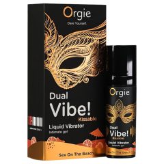   Orgie Dual Vibe - Unisex Liquid Vibrator - Sex on the Beach (15ml)