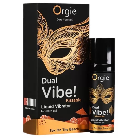 Orgie Dual Vibe - unisex liquid vibrator - Sex on the Beach (15 ml)