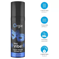 Orgie Bunny - Vibrating Ring Set (Black)