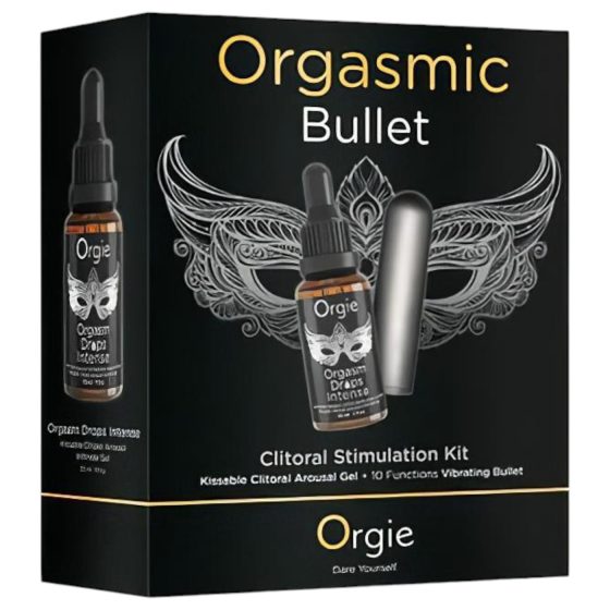 Orgie Orgasmic Bullet - Grey Vibrator Set