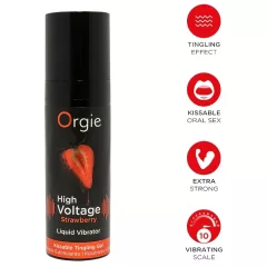 Orgie High Voltage - Liquid Vibrator - Strawberry (15ml)