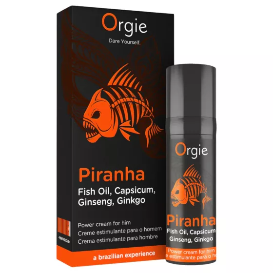 Orgie Piranha - stimulating cream for men (15 ml)