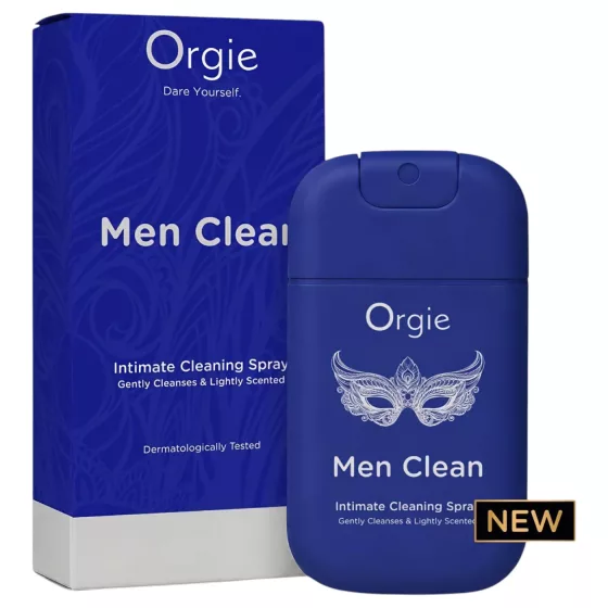 Orgie Men Clean - intimate cleansing and refreshing spray for men (30 ml)